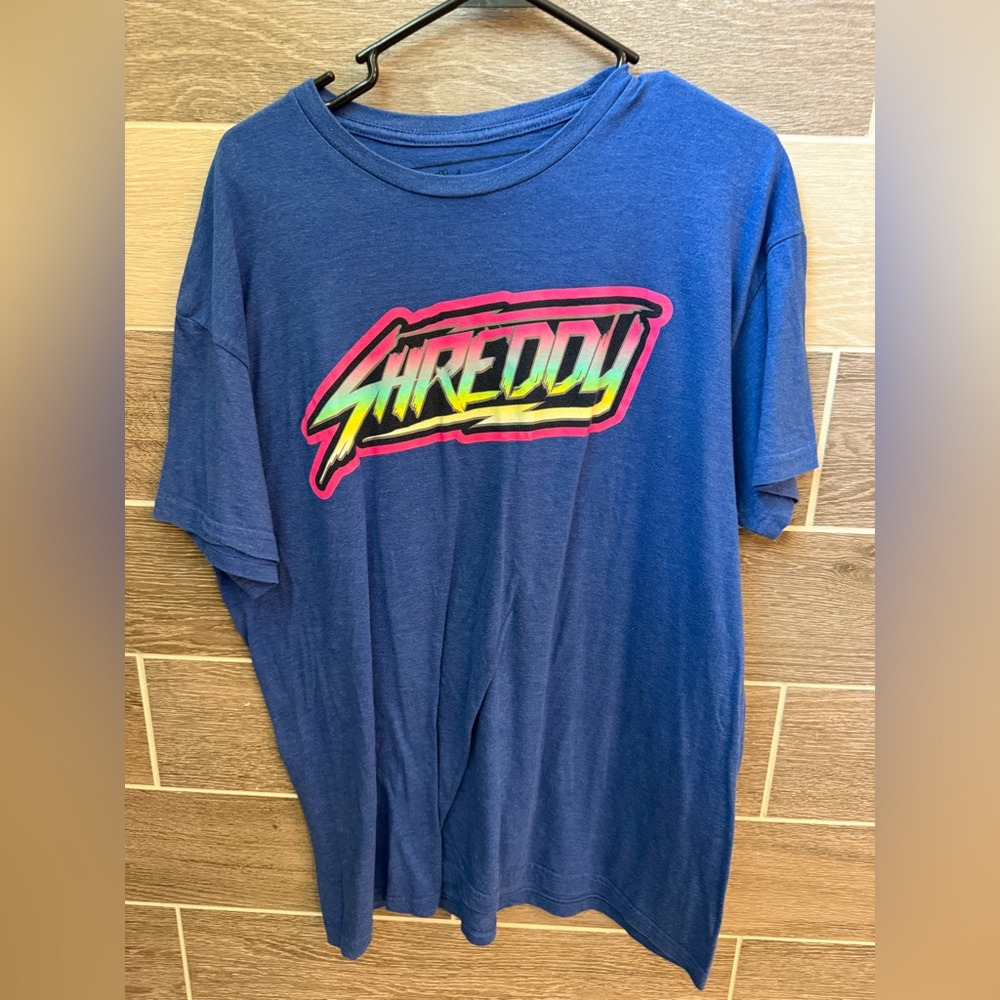 Men’s Blue Shreddy Lyfe Shirt XL